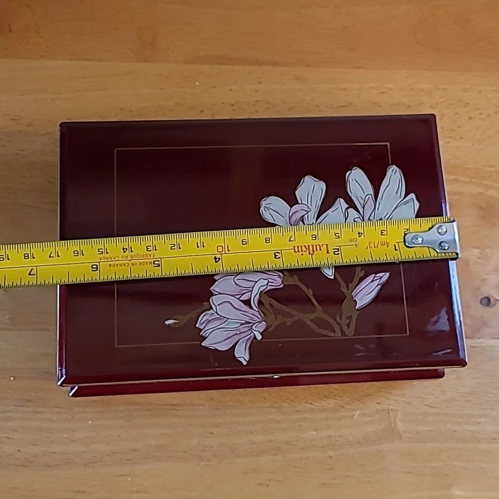 OTAGIRI Vintage 'Magnolia' Decorative Notepad Holder Box - Picture 15 of 16